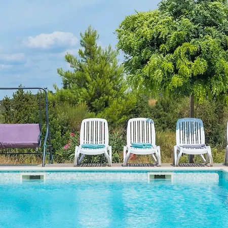 Cozy And Chic Little House With Pool Ivinj - 3 度假居 迪斯诺